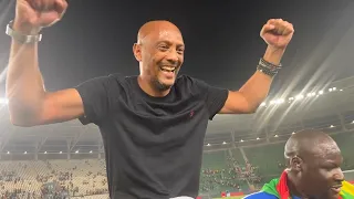 يـوم الانتصار.. بدأ بالمباراة وانتهى بالتأهل والتهنئة من فخامة رئيس الجمهورية