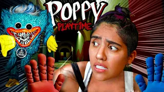 ME PERSIGUEN EN UNA FABRICA ABANDONADA POPPY PLAYTIME | JUXIIS LOS POLINESIOS
