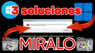 ✅ SOLUCIÓN WINDOWS no puede FINALIZAR la instalacion REAL  (2025)
