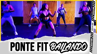 💪🏽 BAILE FIT INTENSO en CASA - Cardio Dance QUEMA calorías #118 - Zumba Dance Class - Natalia Vanq