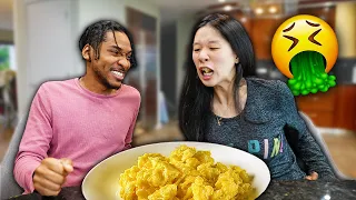 My Pregnant Wife Tries To Eat Food She Can't Tolerate