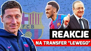 Jak Aubameyang ZAREAGOWAŁ na Lewandowskiego w Barcelonie? A co na to Real Madryt? | FANGOL.PL