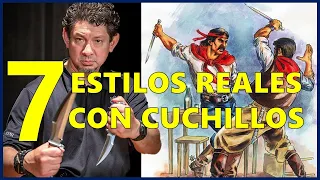 7 Sistemas de PELEAS con Cuchillo 🔴PROBADOS EN LA VIDA REAL