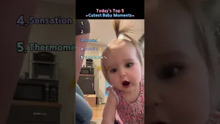 Mom Reacts To Baby First Steps😍