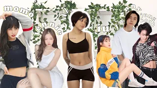 ejercitando como kpop idols por una semana 📌 bts, blackpink, nct, twice, iu