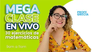 Curso examen UABC EXANI II 30 ejercicios de Matemáticas