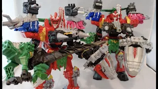 DX Power Rangers Dino Fury Megazord Exclusive Mega 5-Pack Review & Comparison