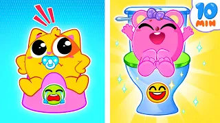 Potty Training for Kids | Funny Songs For Baby & Nursery Rhymes by Toddler Zoo