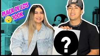 REACCION A LA PLACA DE YOUTUBE DE LOS 100K | colenni tv