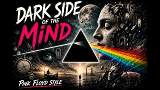 Pink Floyd Style - Dark side of the mind - surreal AI art