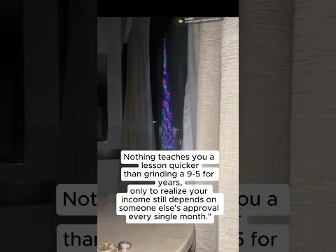 The Sad Reality of A 9-5, Want To Make Something Of Your Own See The Pinned Comment To Get Started