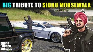A BIG TRIBUTE TO SIDHU MOOSEWALA | GTA V GAMEPLAY | TECHNO GAMERZ GTA 5 @SidhuMooseWalaOfficial