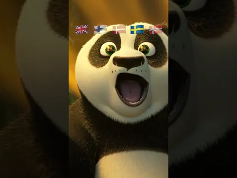 Hvem gjør det best? 🤔 #PrimeVideoNorge #KungFuPanda3 #animasjon