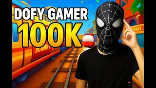 DOFY GAMER is Live On Subway Surfers 100K Celebration #subwaysurfers #shortslive