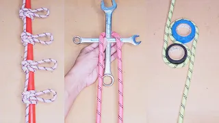 Satisfying Knots Rope DIY idea for you #diy #tutorial #viralvideo