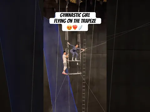 She’s insane 😳🪽 @Flying_Daria #freedom #fear #performance #artist #split #circus #gymnasticsgirl