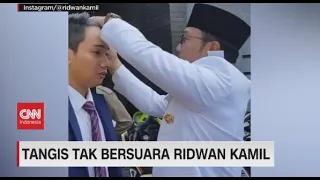 Tangis Tak Bersuara Ridwan Kamil