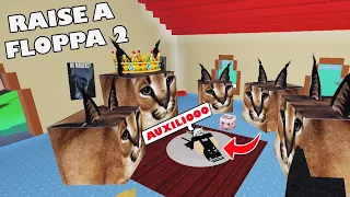 RAISE A FLOPPA 2 - LOS FLOPPAS ME QUIEREN COMER! ( ROBLOX )