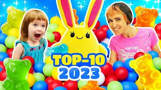 ¡Los mejores episodios de 2023! Videos de juguete de peluche Lucky y Bianca