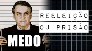 BOLSONARO REVELA MEDO DE SER PRESO