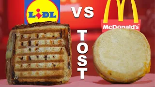 Naručio Sam LIDL vs MCDONALDS TOST SENDVIČ