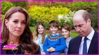 Prince William In Tears as Catherine's Heartbreaking Decision for George Charlotte & Louis's Issue