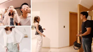 ¡MI ESPOSO REACCIONA A MI CAMBIO DE LOOK! + Haul