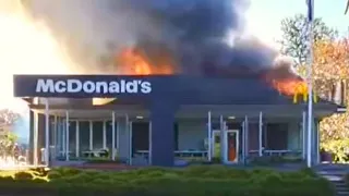 9-year-old girl saves McDonald's crew from fire!