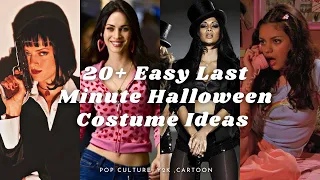Last Minute Halloween Costumes...from your own closet | 2022 🎃 Pop Culture, Y2K, cartoon