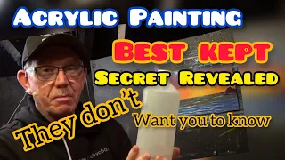 Acrylic painting propylene glycol