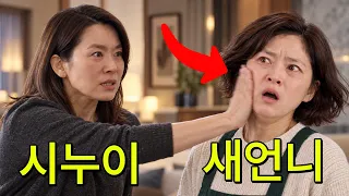 며느리 뺨때리고 누명씌우는 시댁 참교육