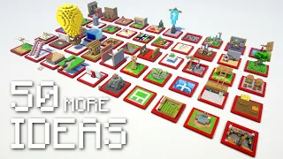 50+ Things to Build in Minecraft