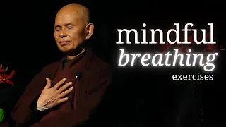 The First 8 Exercises of Mindful Breathing | Teaching by Thich Nhat Hanh | #mindfulness
