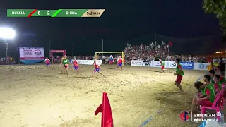 RUSSIA vs CHINA [ELITE Semi-final] Pattaya Beach Football 2025