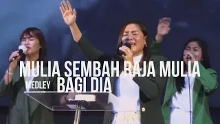 Mulia sembah Raja Mulia Medley Bagi Dia - Amazing Grace Worship-Lita Ndolu #praiseandworship#praise