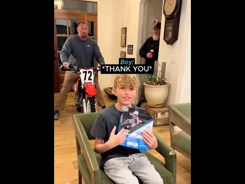 He was raised right 🥹❤️