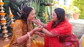 Haldi✨💛 #anamdarbar #wedding