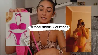 TRY ON HAUL SHEIN BIKINIS + VESTIDOS (todos os bikinis menos de 20€)