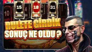 Slotlarda kazandık ve rulete girdik. Sonuç ne oldu? #slotoyunları #casino