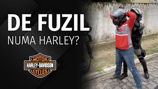Abordagem à CAC de Harley Davidson pela Polícia Militar BPTRAN/AL
