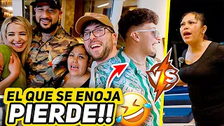 HOTSPANISH VS LA SUEGRA EL QUE SE ENOJA PIERDE | La Casa de los Cuernudos | EL VALE y SU EX