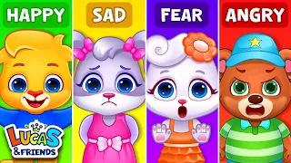 Learn Feelings and Emotions for Kids by RV AppStudios | Happy, Sad, Fear, Anger and Surprise