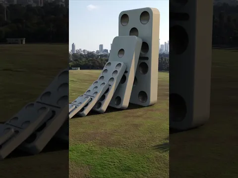 Big Domino Effect V2 #shorts