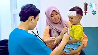 AZAM SAKIT PANAS 🤕 PERIKSA KE DOKTER DAN MINUM OBAT