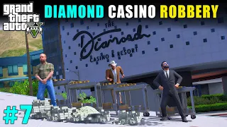 THE BIGGEST ROBBERY AT DIAMOND CASINO IN GTA 5  | GTA 5 #7 GAMEPLAY | TECHNO GAMERZ