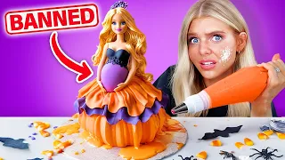 I Turned BANNED Kid Toys into Halloween Cakes