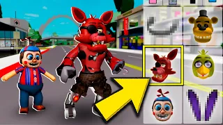 Como Virar PERSONAGENS do FNAF no BROOKHAVEN 🏡 *filme de five nights at freddy's*