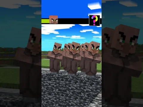 Help the Herobrine family escape stone throwing villagers.