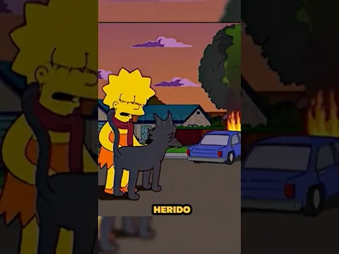 La increíble suerte de Bola de Nieve 5 😿🍀 #thesimpsons #lossimpson #edit