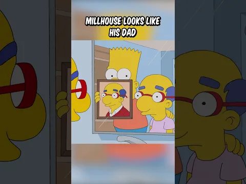 Millhouse looks like his dad